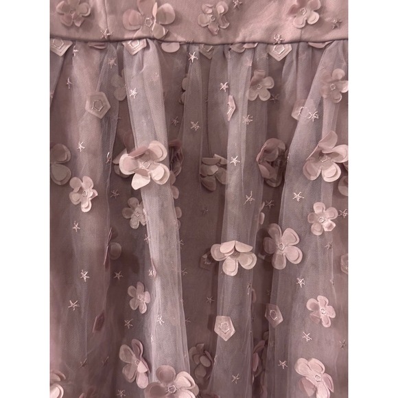 Formal Dress Lavender color Spaghetti Straps Size M Prom Cocktail Short - Picture 2 of 7